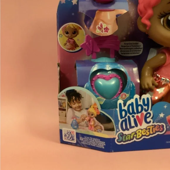Baby Alive Star Besties Doll - Pink and Yellow - Picture 3 of 5